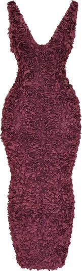 Carena Flower Appliqué Gown