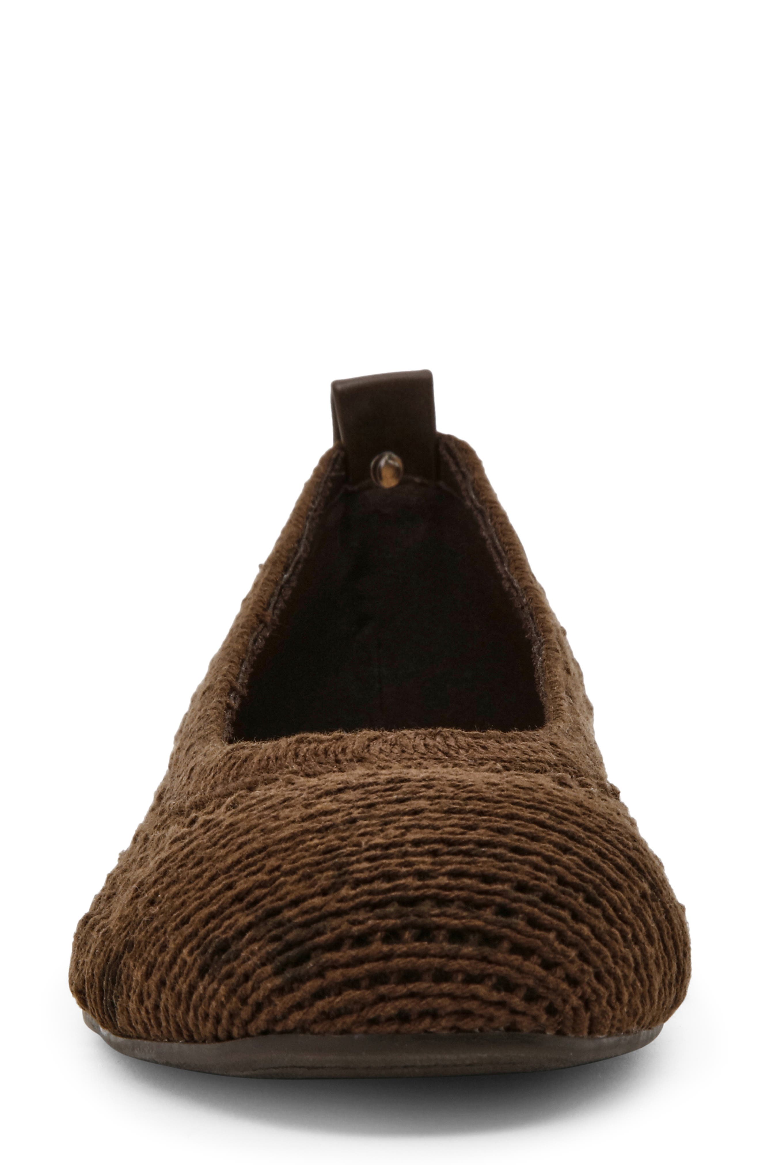 Josey Flat, Alternate, color, ESPRESSO WOVEN
