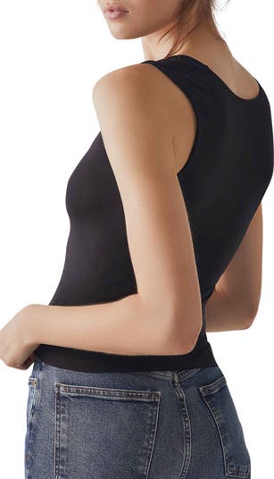 フリーピープル Free People Clean Lines Muscle Cami レディース シャツ トップス Black Free People Clean Lines Cami in Black | REVOLVE