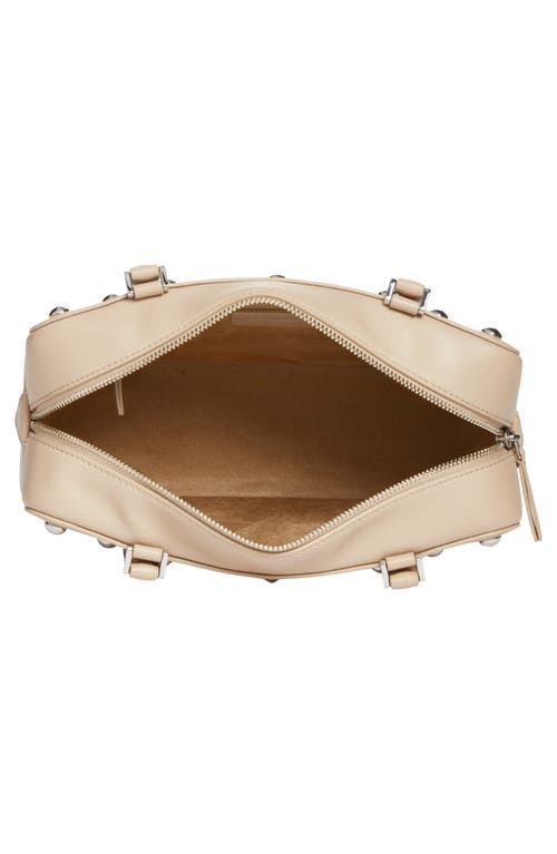 Veronica Beard Studded Boxy Leather Shoulder Bag