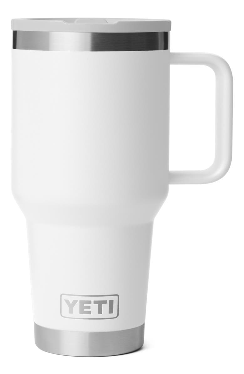 YETI Rambler 30-Ounce Travel Straw Mug, Main, color, White