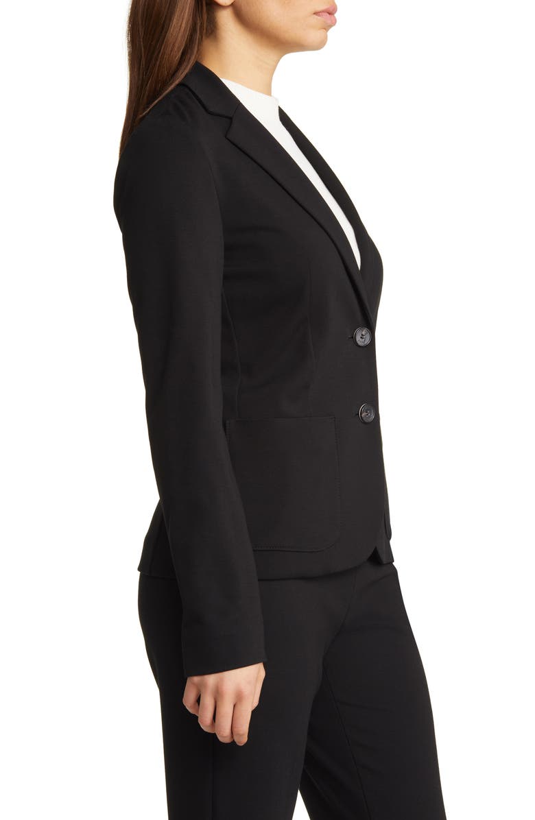 BOSS Jonalahra Single Breaste Blazer, Alternate, color, Blk
