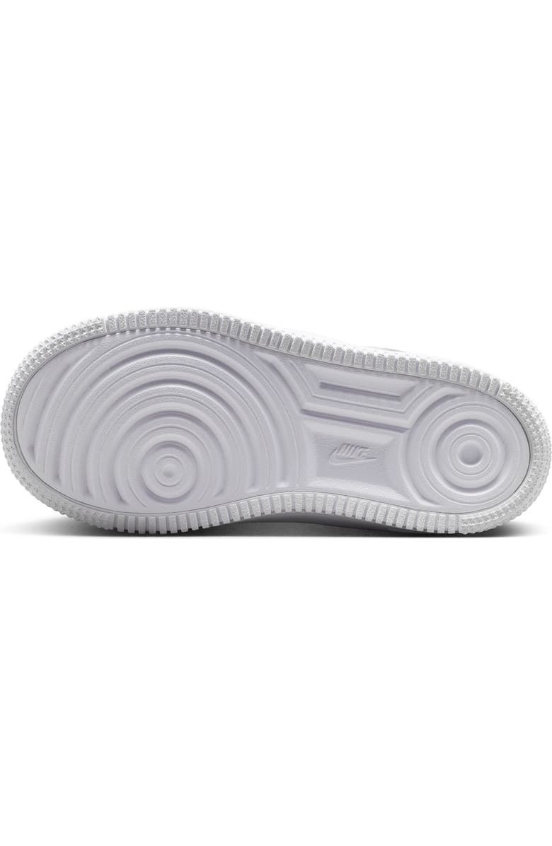 Nike Kids' Force 1 Low EasyOn Basketball Sneaker, Alternate, color, White/ Black