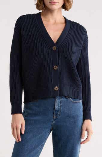 ELIE ELIE TAHARI V-Neck Cardigan Sweater