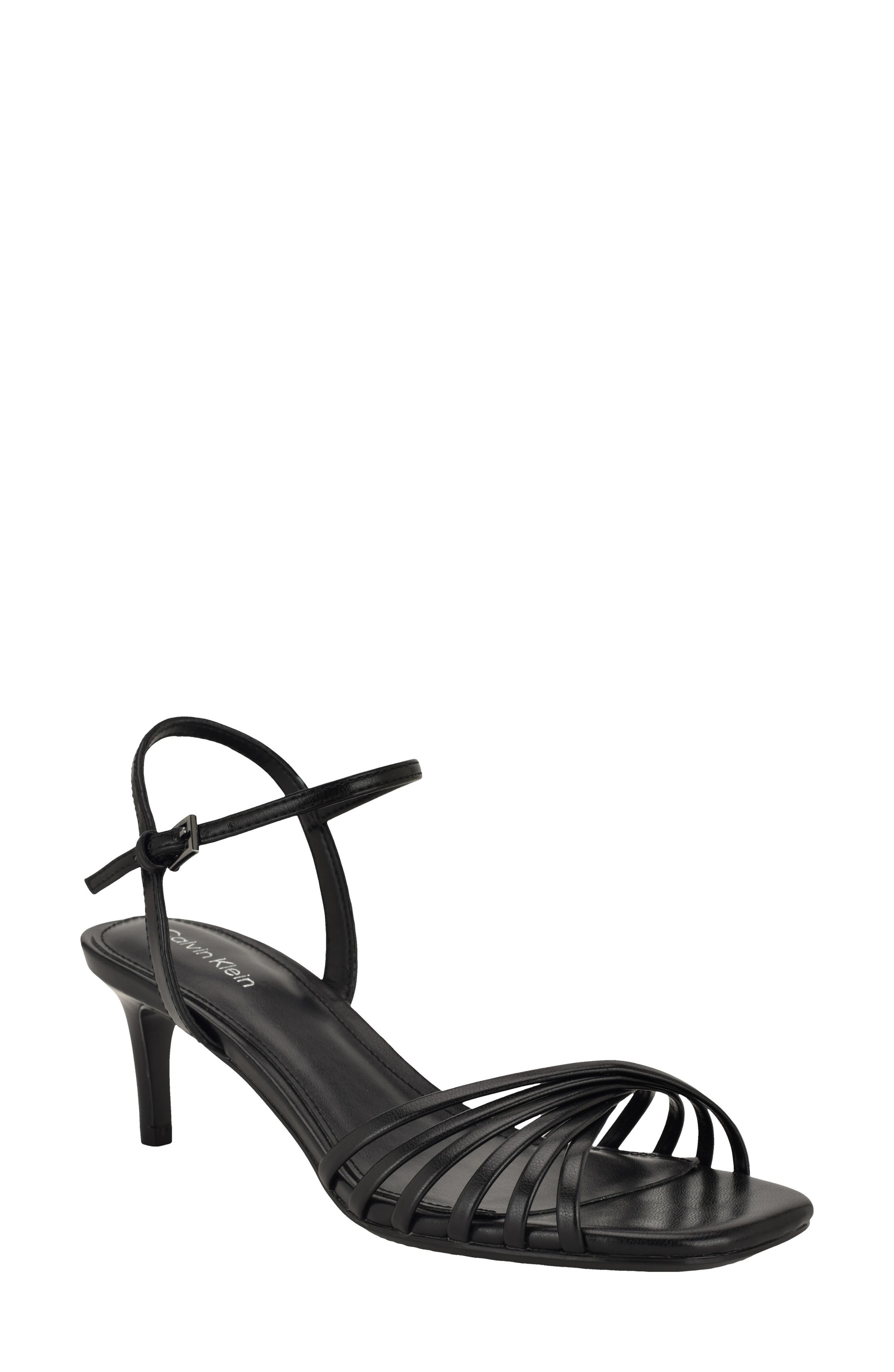 Calvin Klein Izabella Kitten Heel Sandal