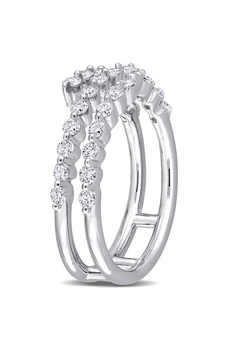 Created Forever Lab Grown Diamond Coil Ring - 0.68ct., Alternate, color, White