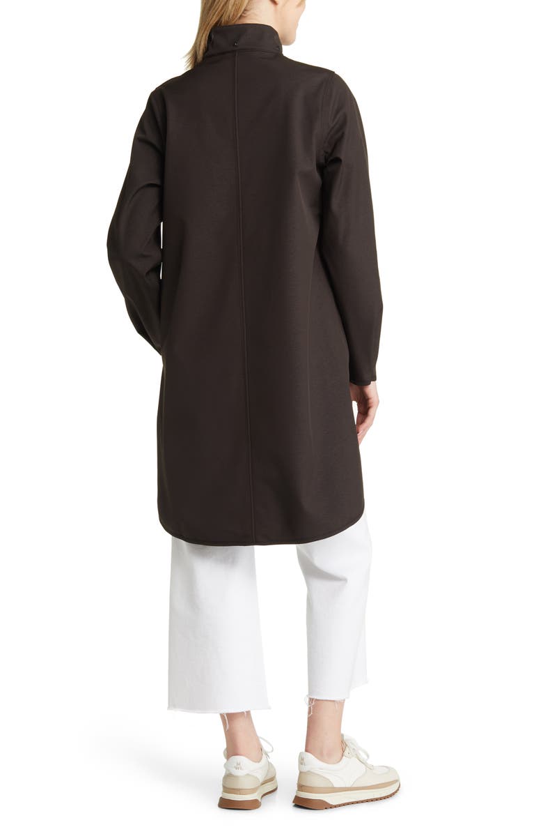 Ilse Jacobsen Hooded Water Repellent Rain Jacket, Alternate, color, Black