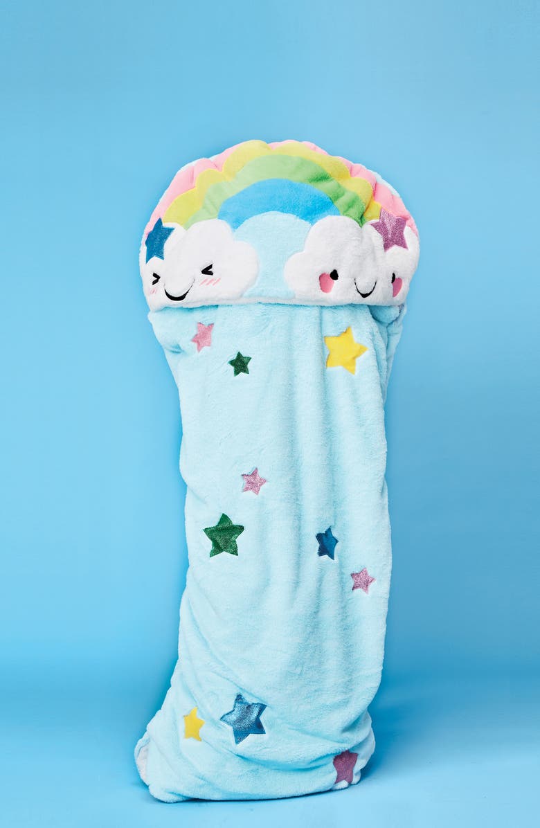 Iscream Happy Rainbow Sleeping Bag, Alternate, color, 