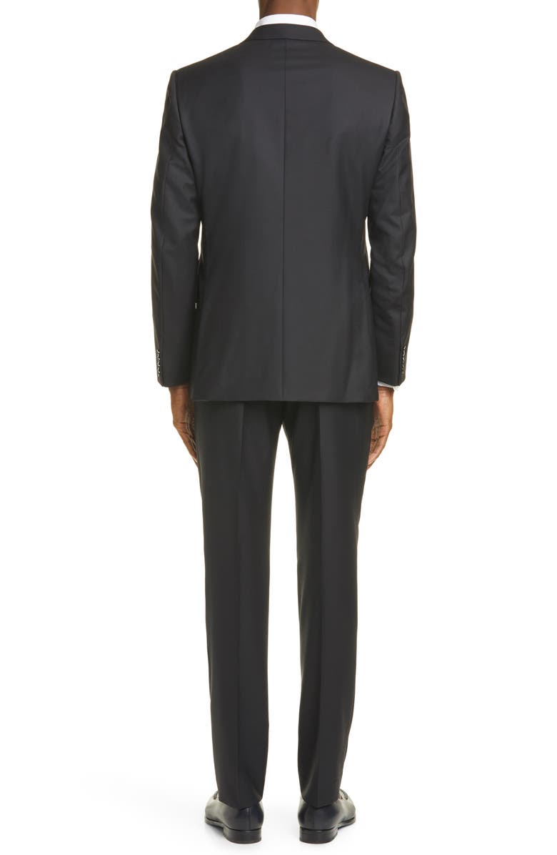 ZEGNA Ermenegildo Zegna Milano Classic Fit Solid Wool Suit, Alternate, color, 