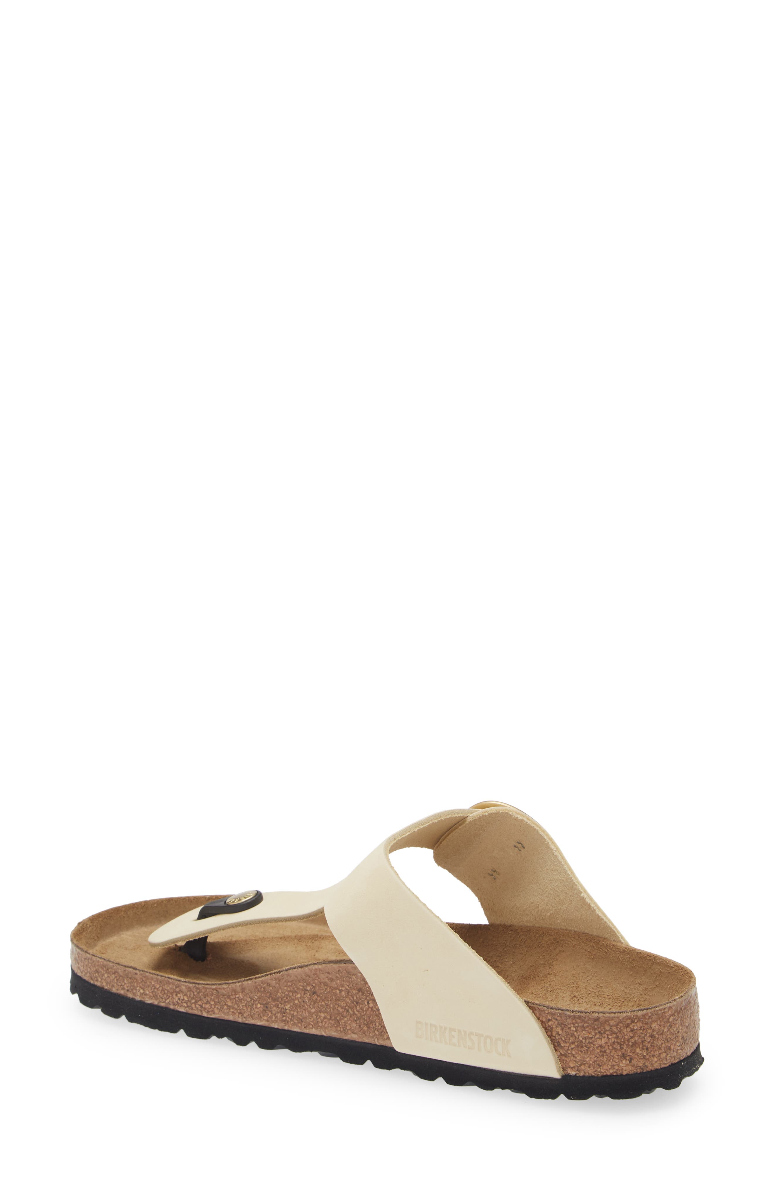 Gizeh Big Buckle Sandal - Discontinued, Alternate, color, BEIGE