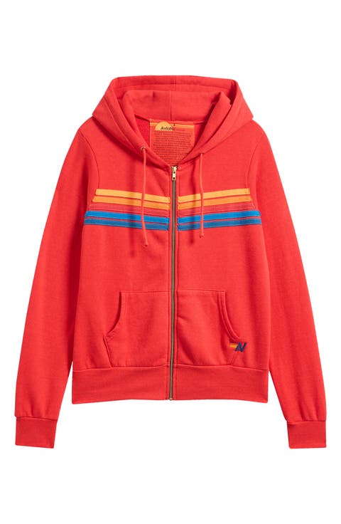 5-Stripe Zip Hoodie
