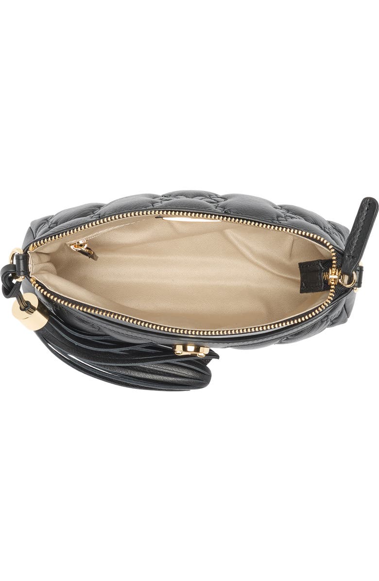 VALENTINO BY MARIO VALENTINO Anaias Monogram Leather Shoulder Bag, Alternate, color,