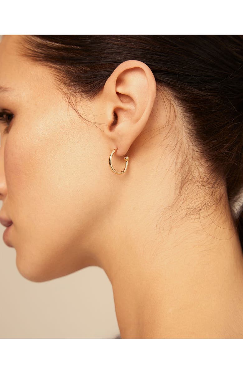 UNODE50 Hoop Shaped Earrings, Alternate, color, 