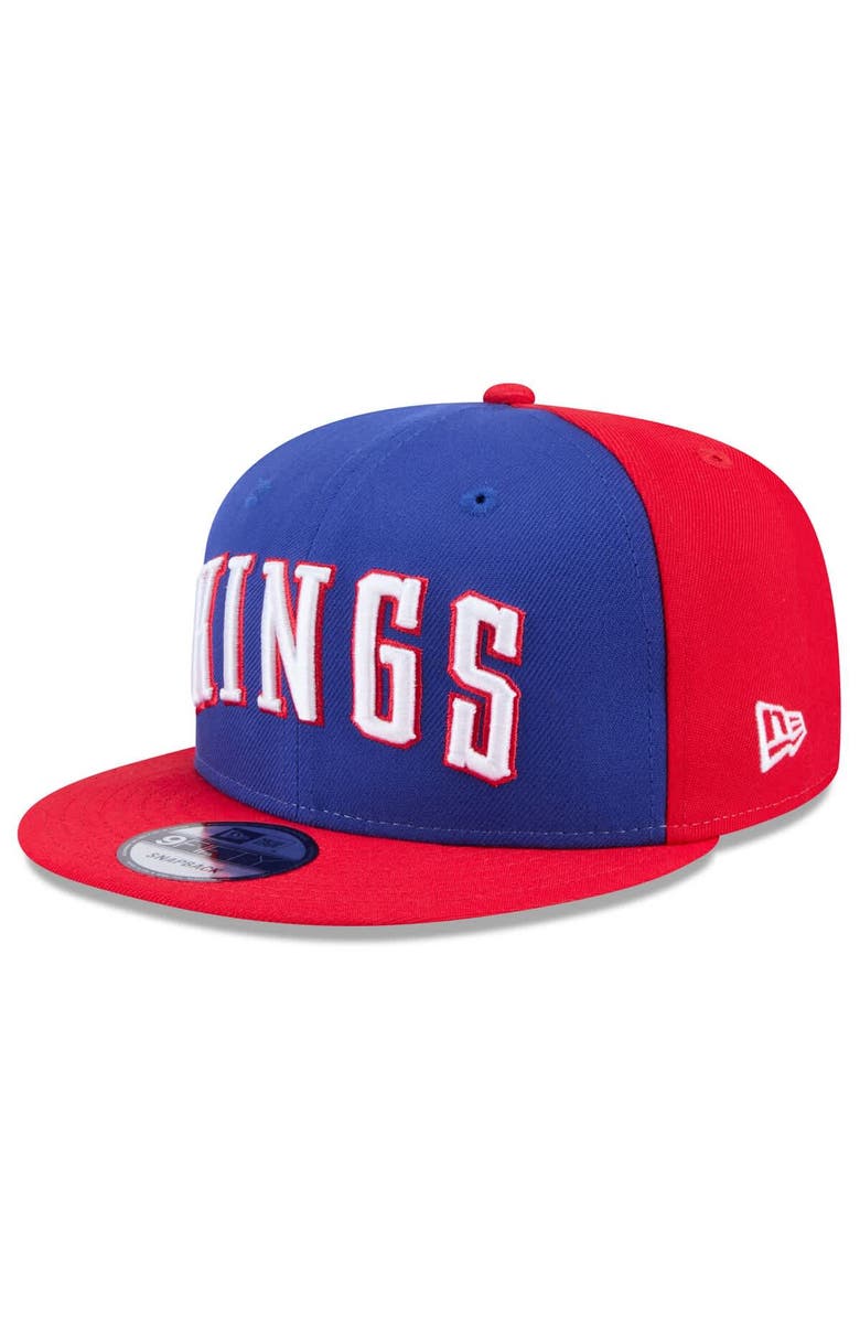 New Era Men's New Era Blue Sacramento Kings 2024/25 City Edition 9FIFTY Snapback Hat, Alternate, color,