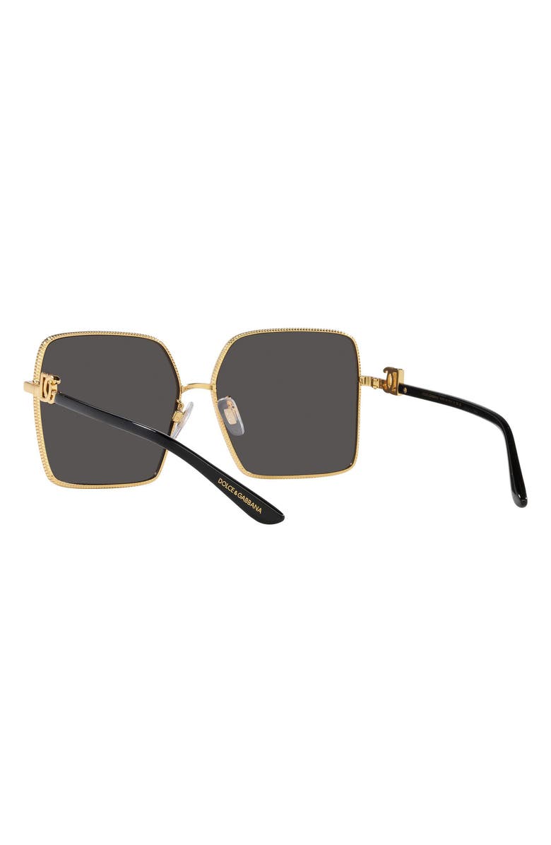 Dolce&Gabbana 60mm Square Sunglasses, Alternate, color, 