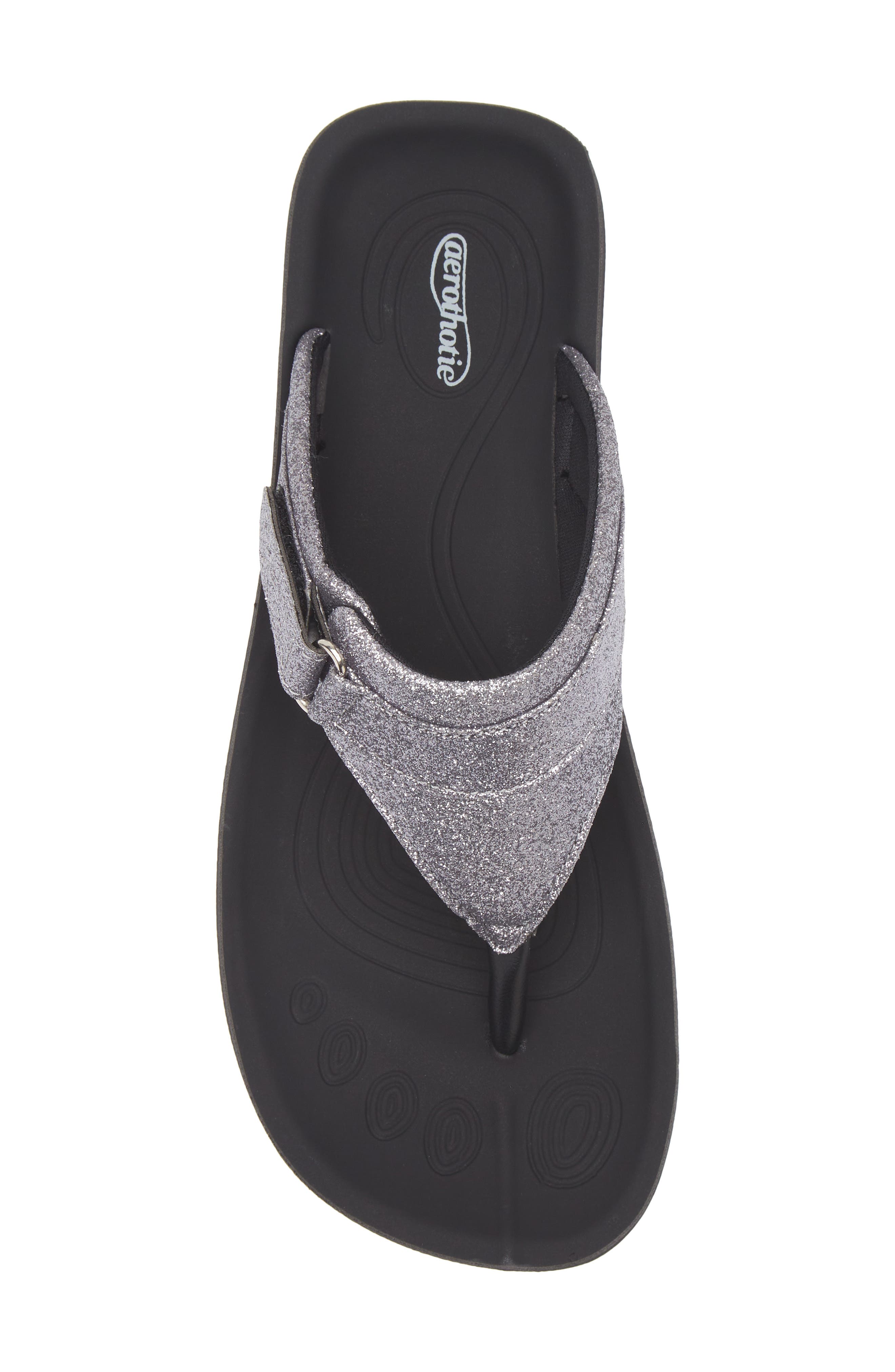 AEROTHOTIC Glynis Flip Flop Sandal, Alternate, color, Grey