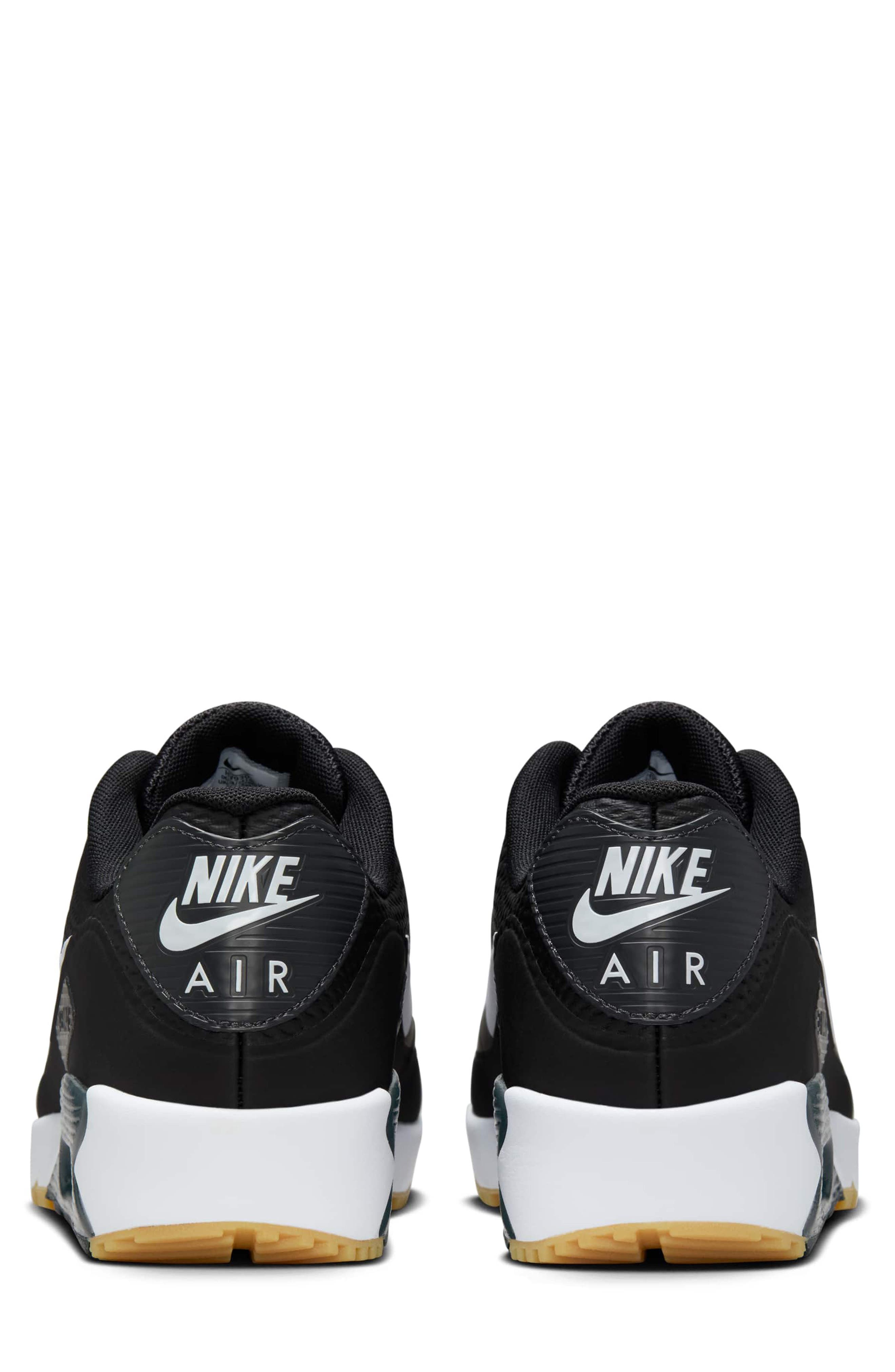 Nike Air Max 90 Sneaker, Alternate, color, Black/ White