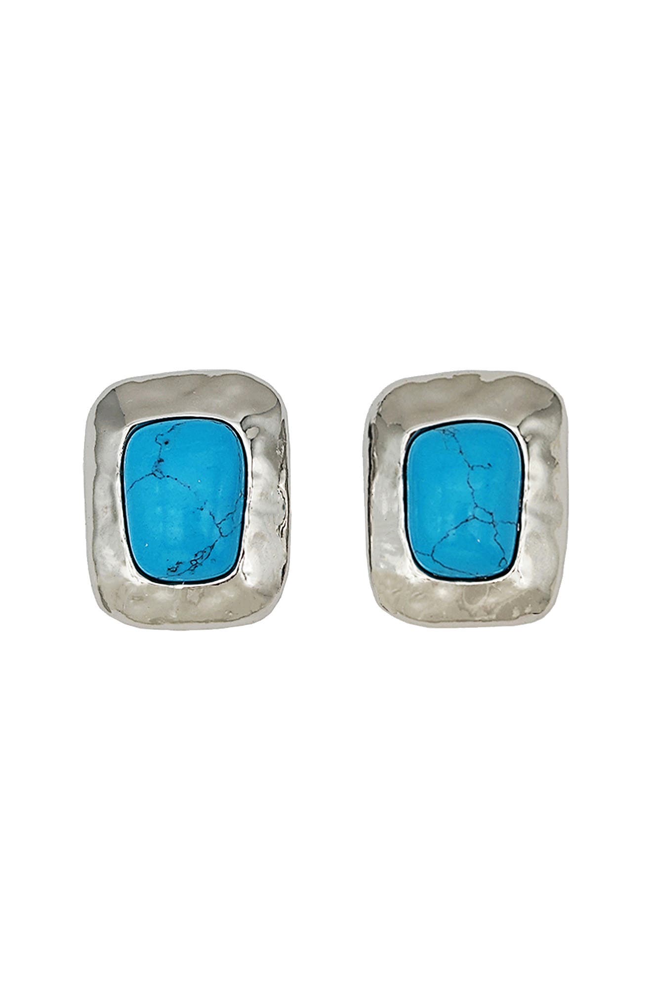 selected SILVER/ TURQUOISE