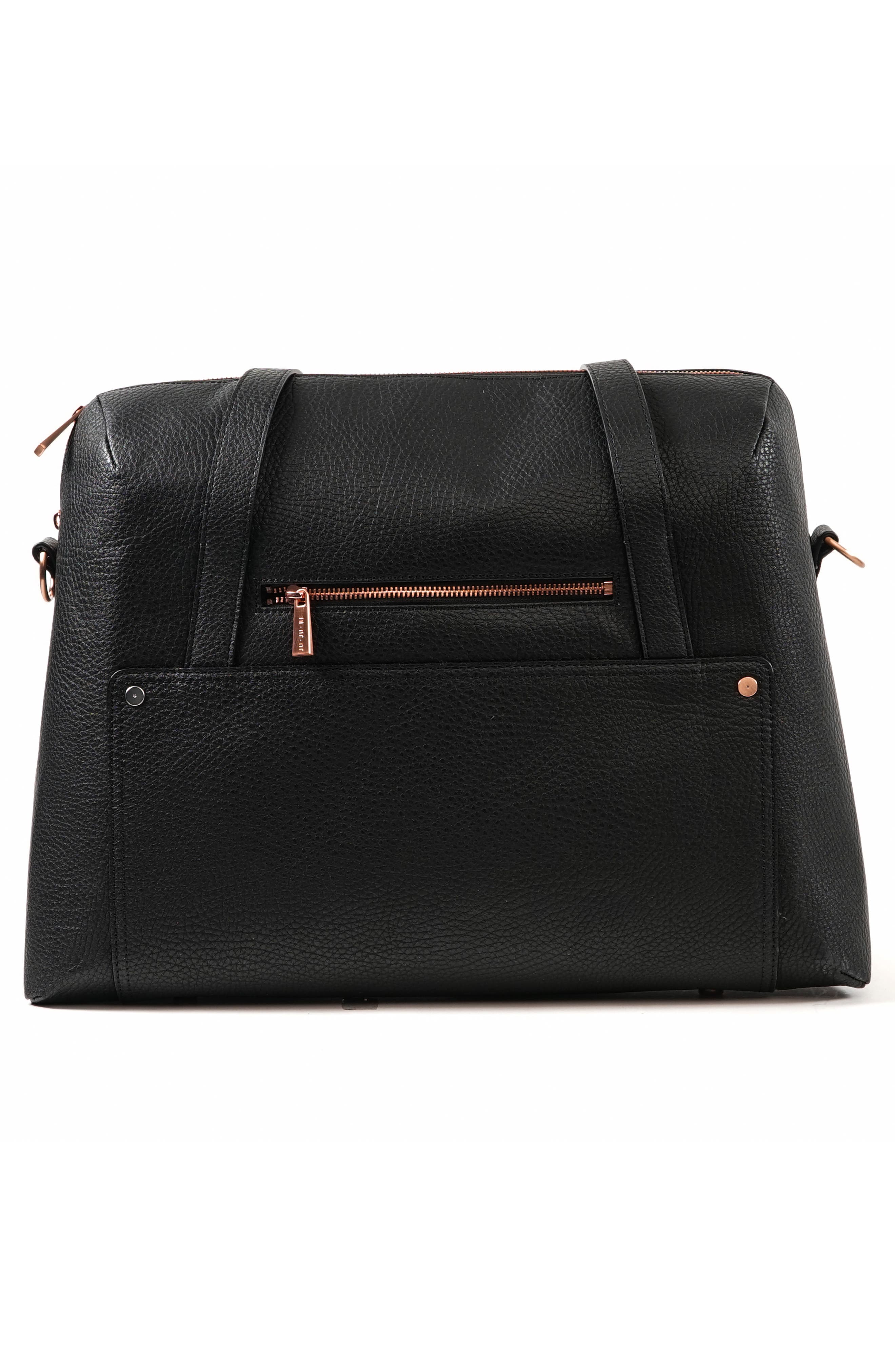 JuJuBe Ju-Ju-Be Ever Collection Wherever Faux Leather Weekend Diaper Bag, Alternate, color, 