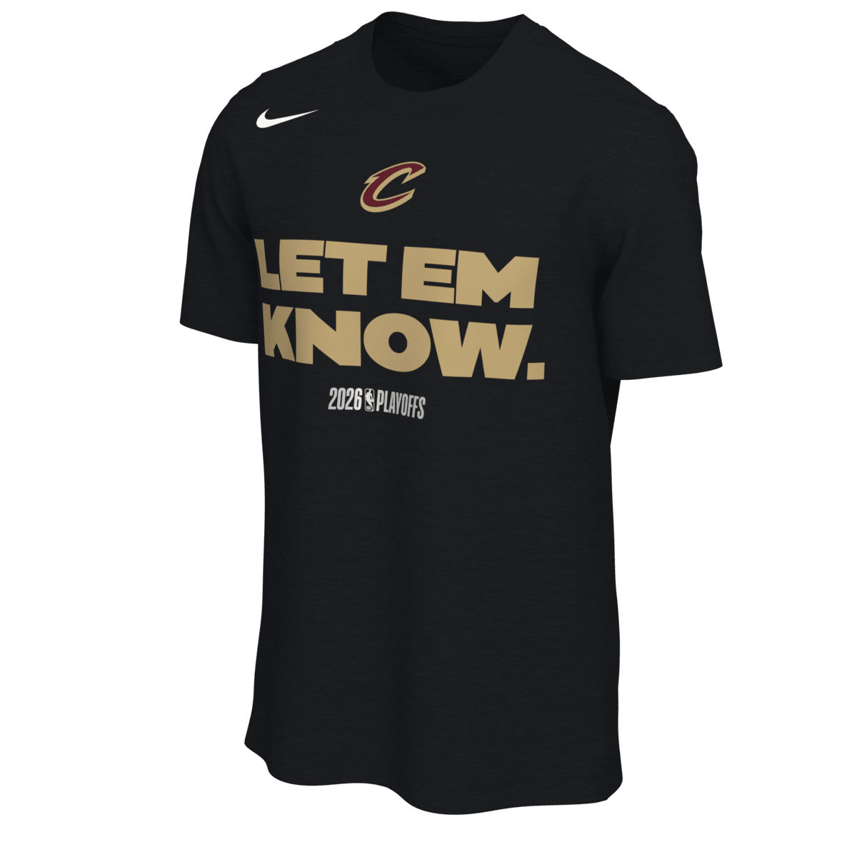 Unisex Nike Black Cleveland Cavaliers 2026 NBA Playoffs Mantra T-Shirt - image 2