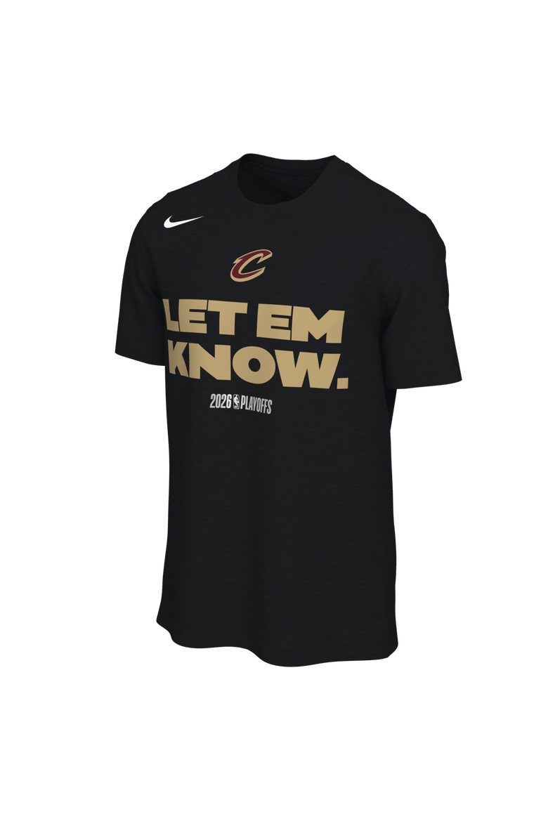 Nike Unisex Nike Black Cleveland Cavaliers 2026 NBA Playoffs Mantra T-Shirt, Alternate, color, Black