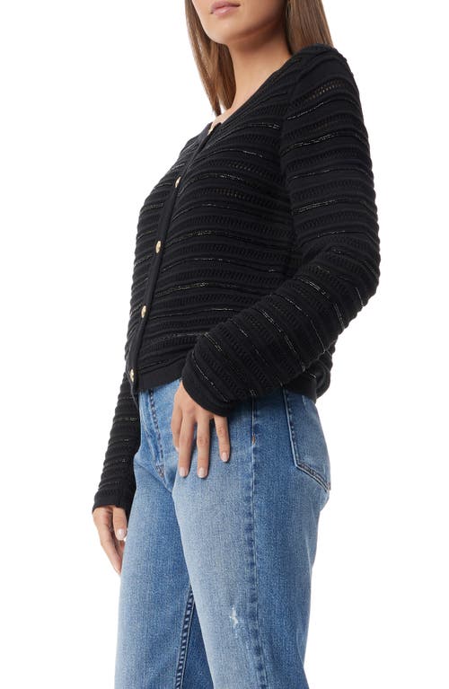 SAM EDELMAN SAM EDELMAN RAMONA BEADED TEXTURE CARDIGAN 