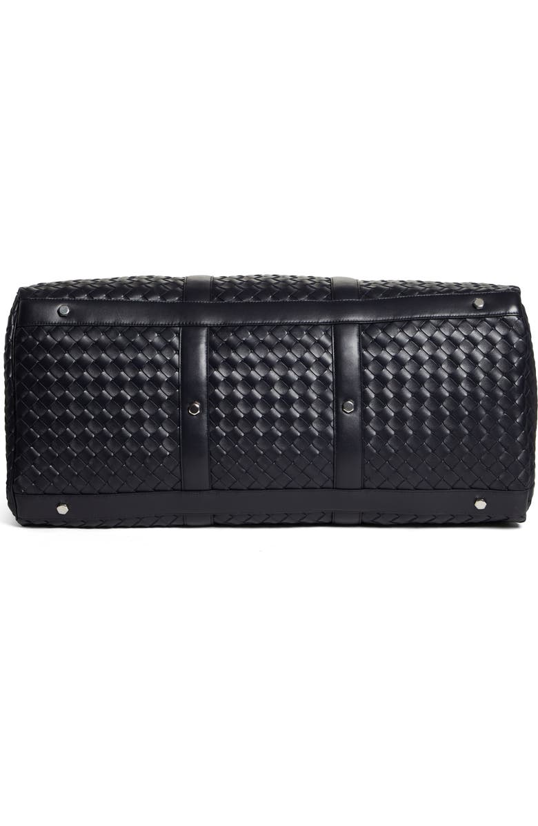 Bottega Veneta Large Intrecciato Leather Duffle Bag, Alternate, color,