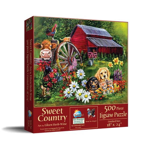 Sweet Country 500 piece Jigsaw Puzzle for Adults