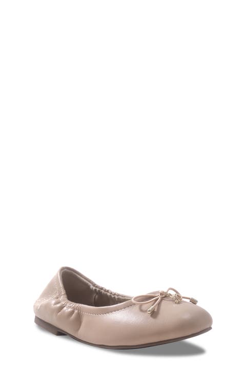 Kids' Felicia Flex Faux Leather Ballet Flat