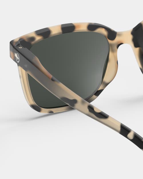 Izipizi #l 54mm Rectangular Sunglasses In Brown