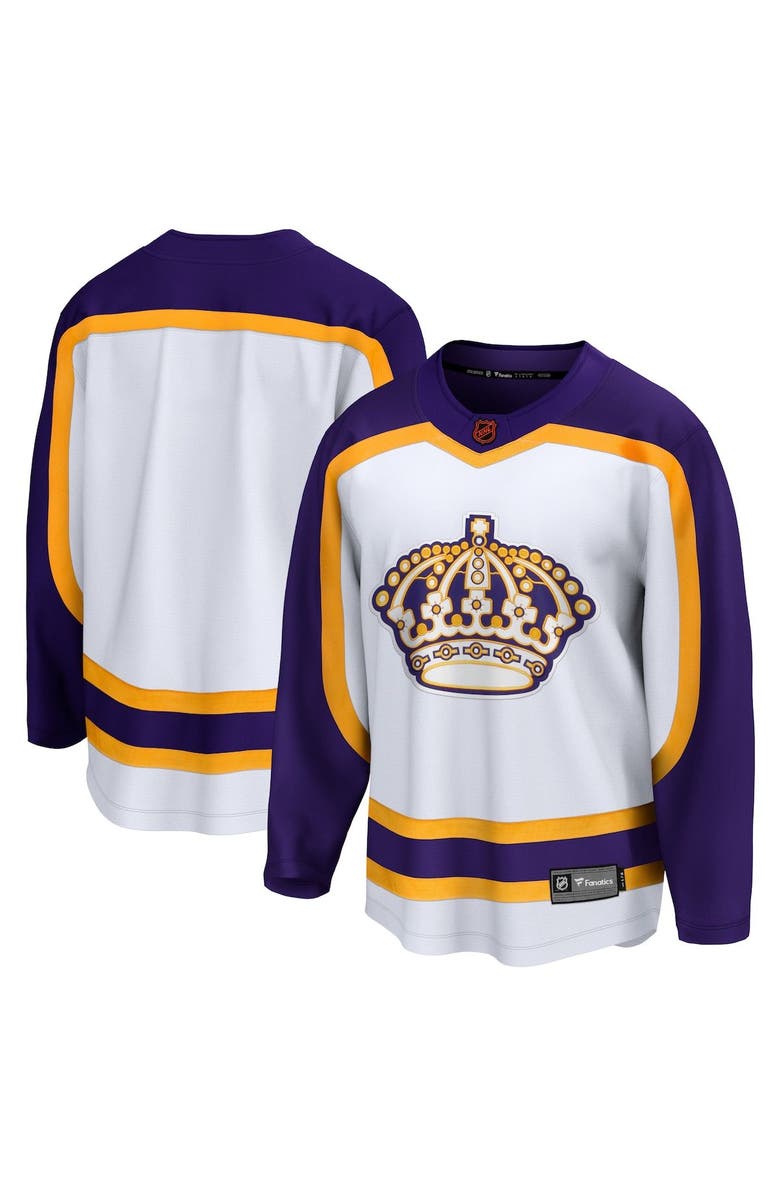 FANATICS Men's Fanatics Branded White Los Angeles Kings Special Edition 2.0 Breakaway Blank Jersey, Main, color,