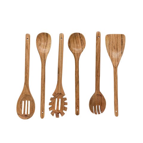Kendal Wood Spurtle Set of 6