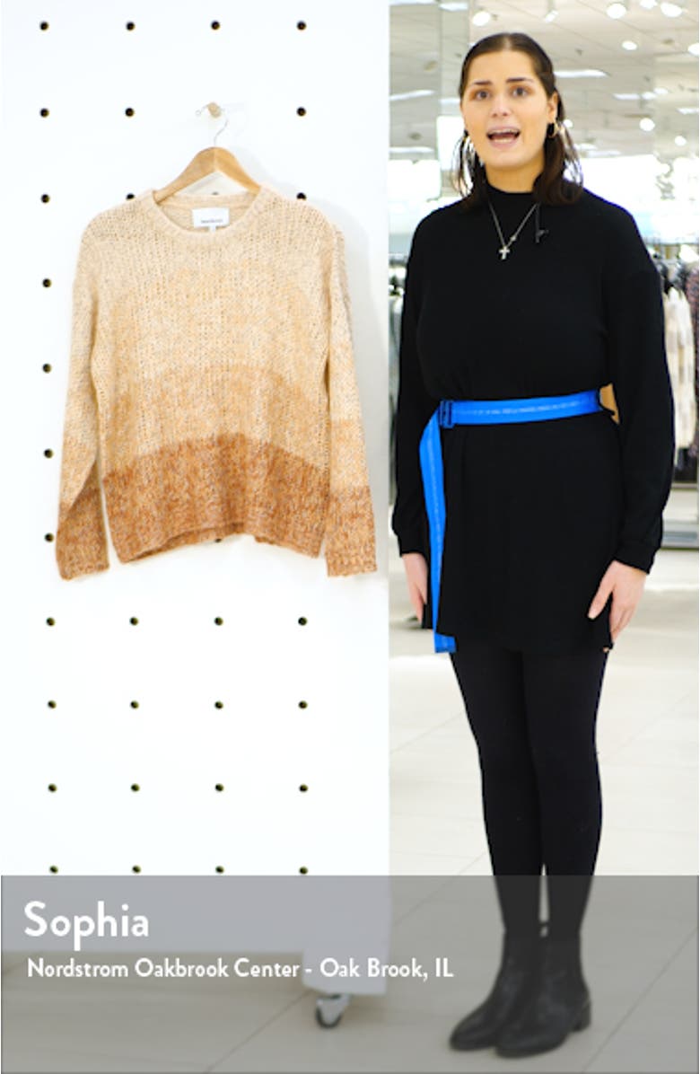 Halen Metallic Sweater, sales video thumbnail