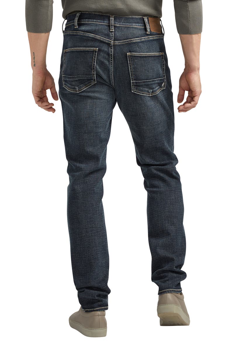 Silver Jeans Co. Machray Athletic Fit Straight Leg Jeans, Alternate, color, 