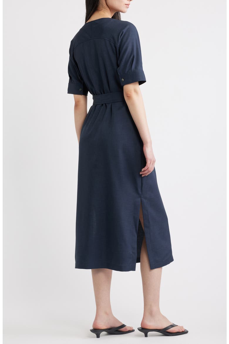 City Midi Shirtdress, Alternate, color, NOCTURNE NAVY - XLV