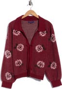 Joseph A Floral Tie Front Cardigan