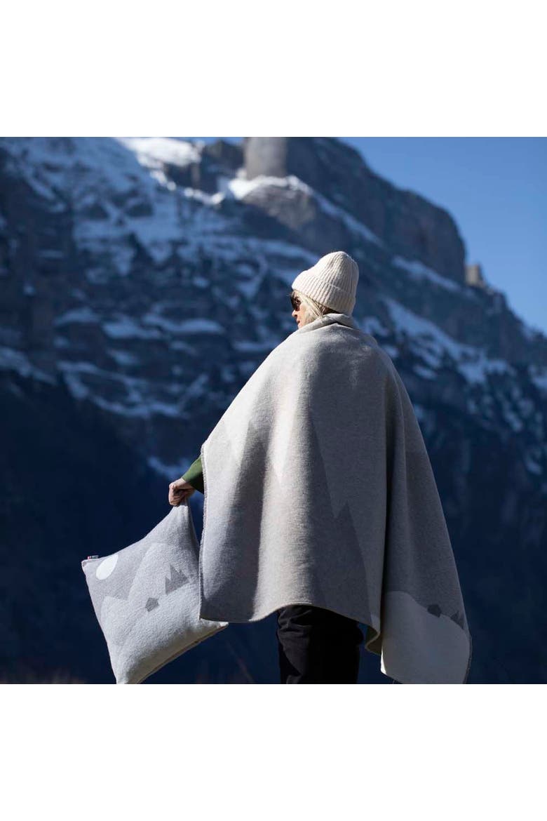 Luca Mountains Moon Throw, Alternate, color, Smoke
