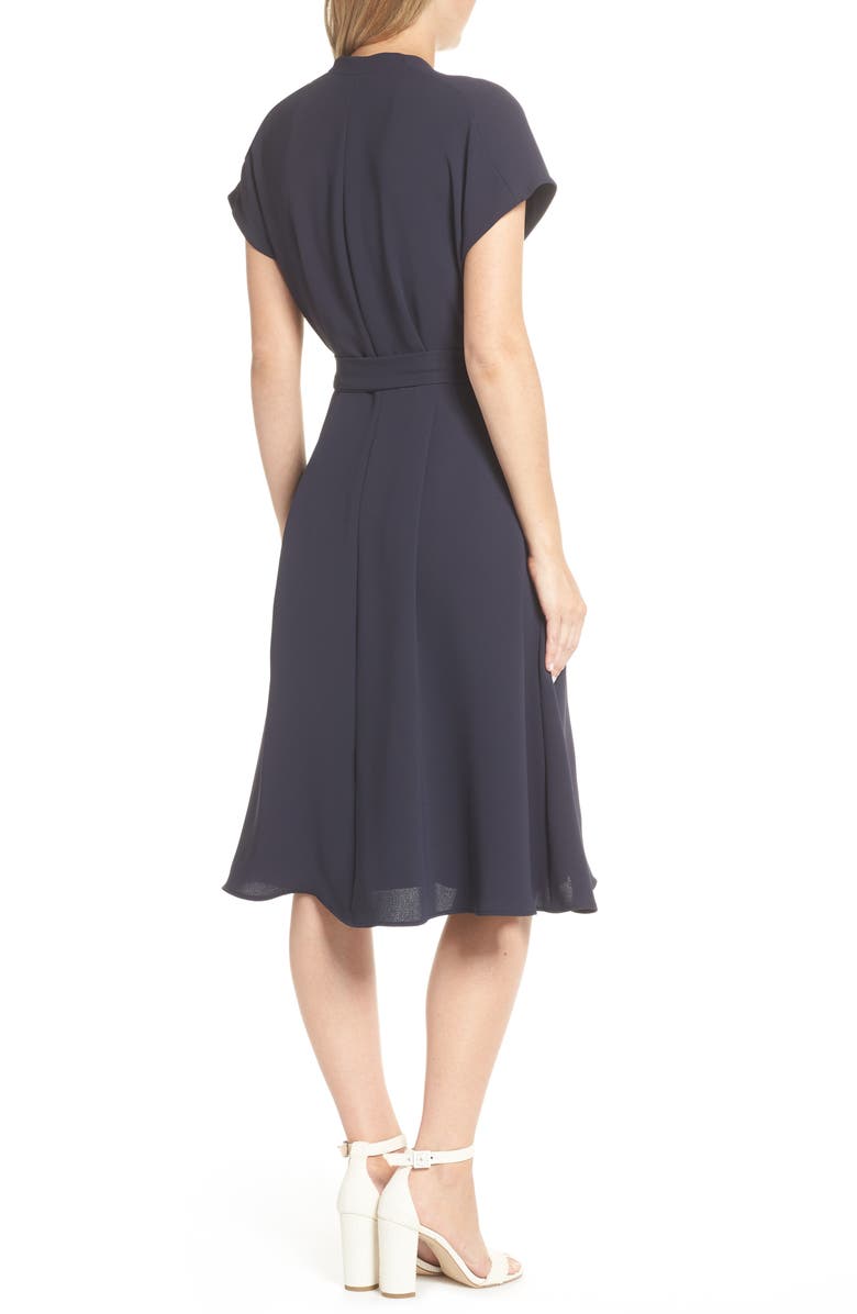 Gal Meets Glam Collection Audrey Wrap Dress, Alternate, color, 