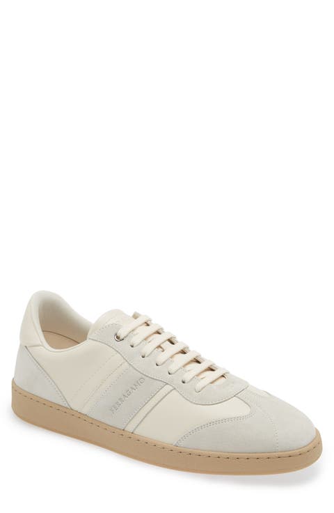 Men's FERRAGAMO White Sneakers & Athletic Shoes