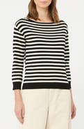 Weekend Max Mara Stecca Striped Bateau Neck Sweater