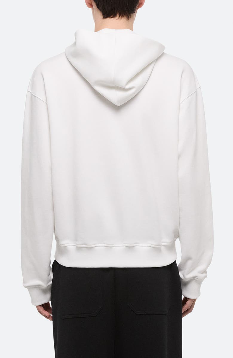 Helmut Lang Embossed Studio Logo Hoodie, Alternate, color, White