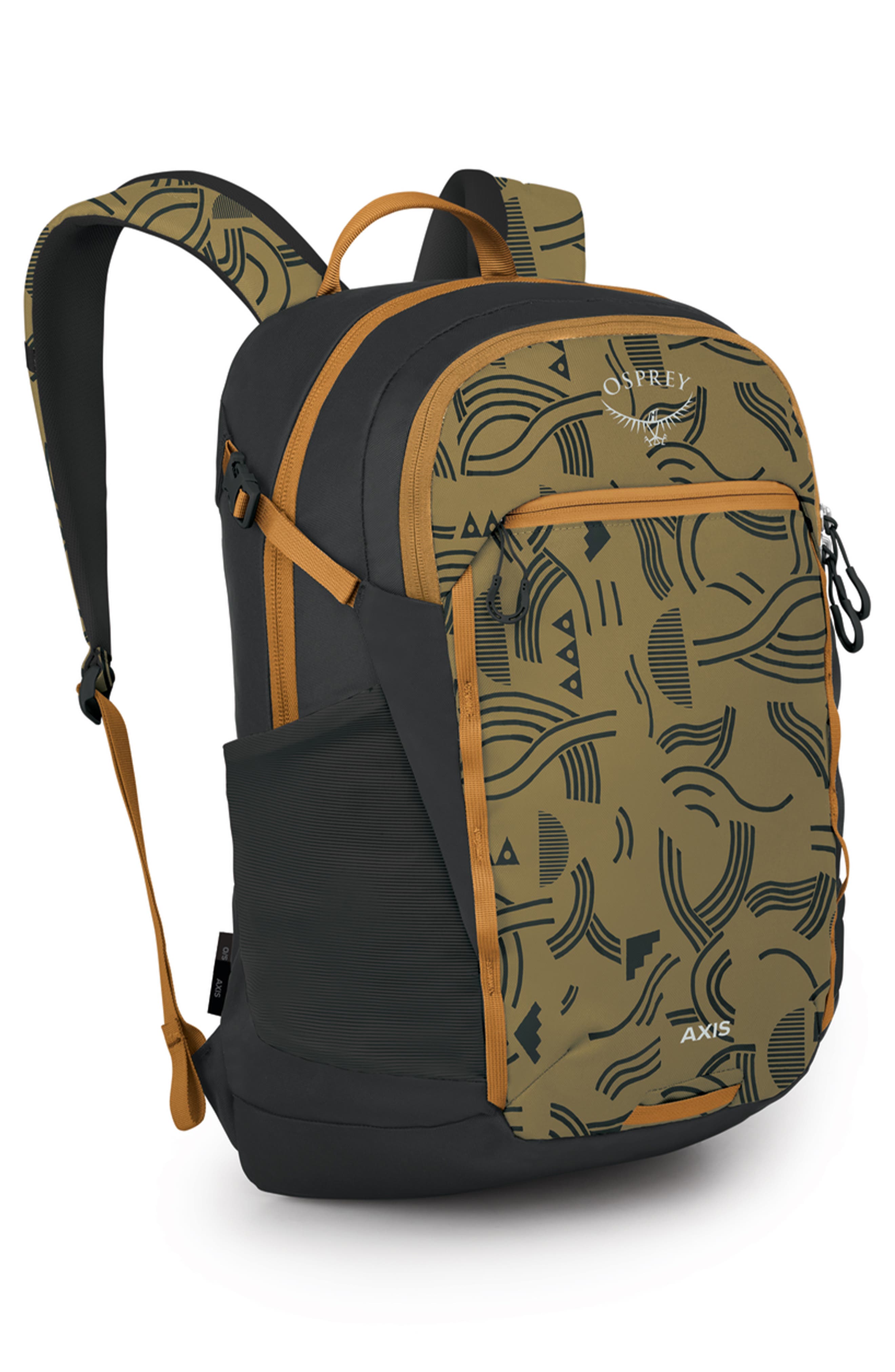 Osprey Axis Find the Way 24-Liter Backpack, Alternate, color, Find The Way Print/ Black