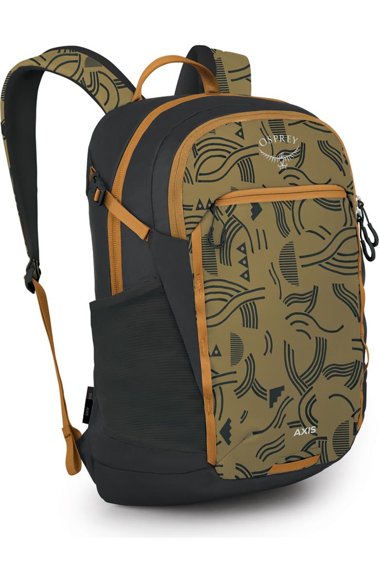 Osprey Axis Find the Way 24-Liter Backpack, Alternate, color, Find The Way Print/ Black