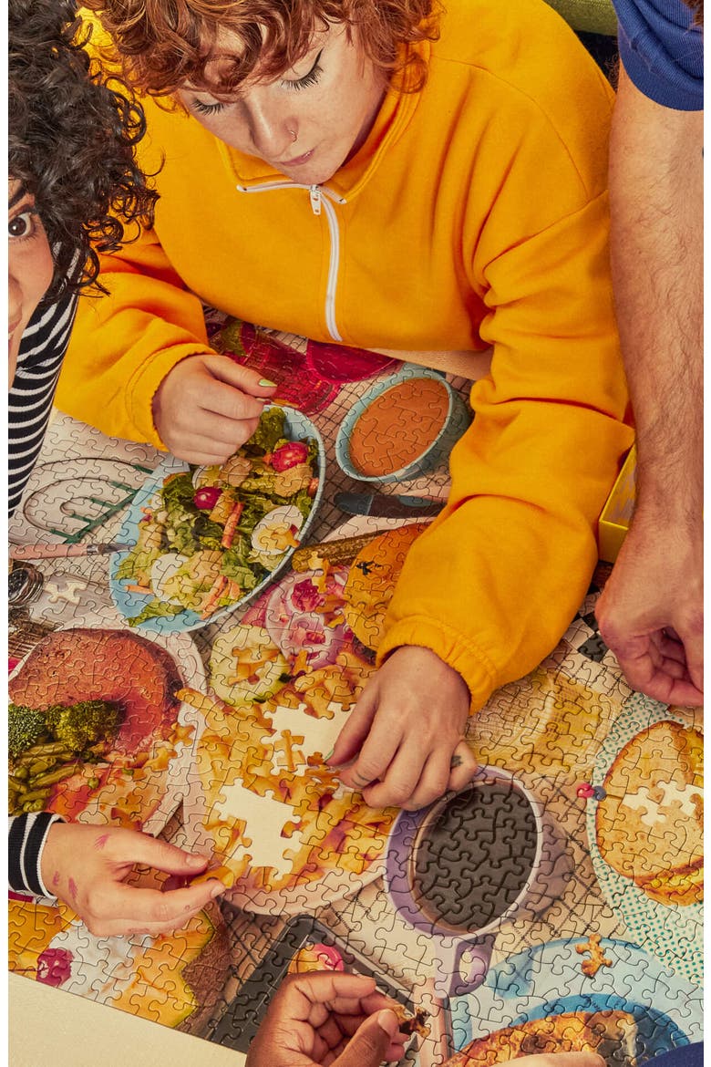 The Diner 1000-piece Jigsaw Puzzle, Alternate, color, Yellow