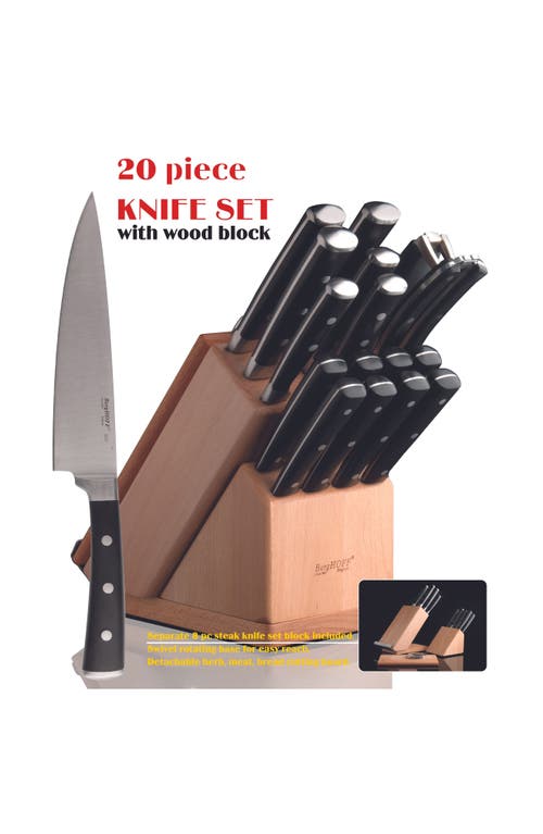 Berghoff 21-piece Smart Knife Block Set In Multicolor