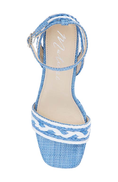 Matisse Lyla Ankle Strap Sandal In Marine Blue