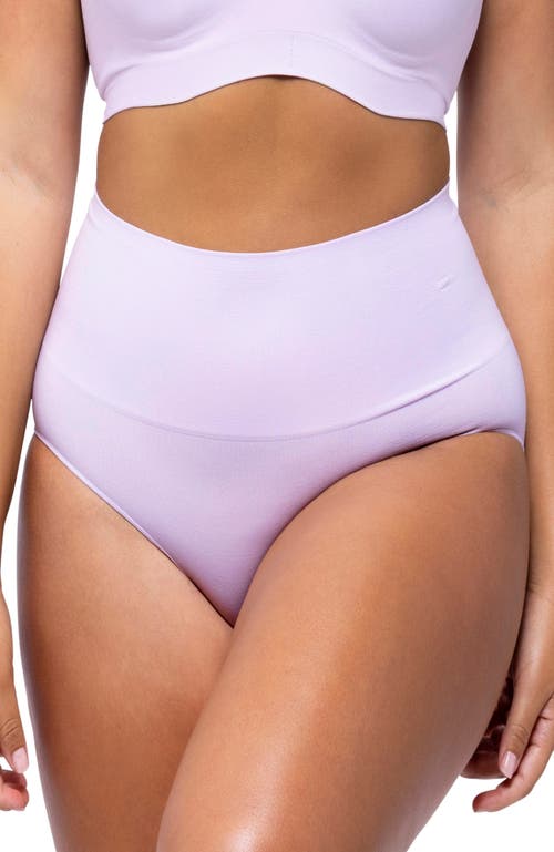 Underoutfit Smoothing At Waist Brief In Purple