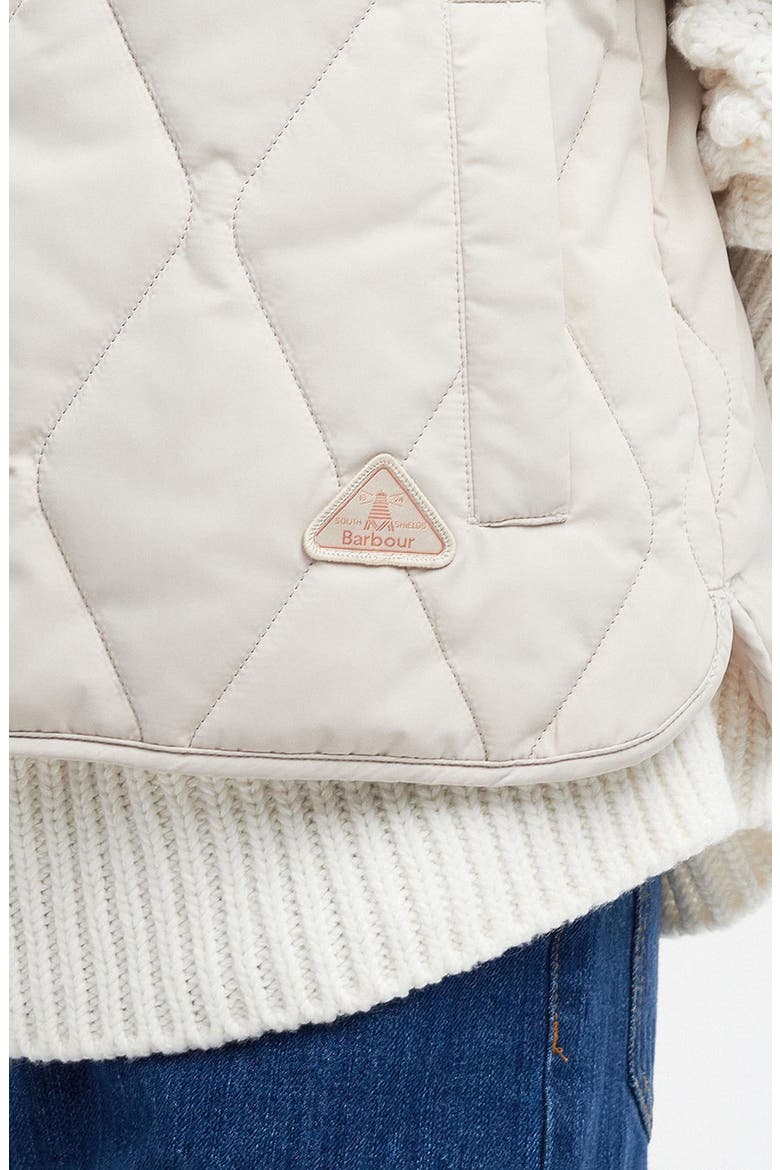 Kelley Quilted Vest, Alternate, color, FRENCH OAK