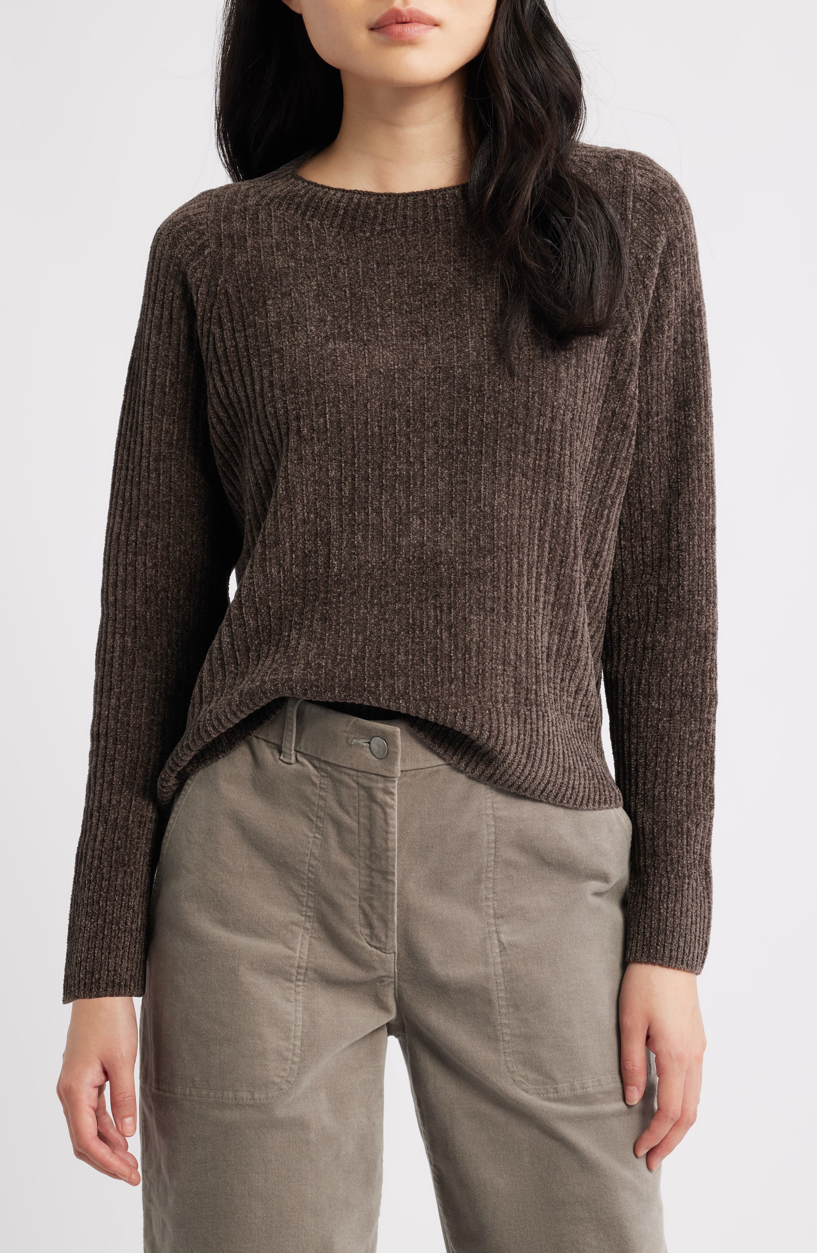 Chenille Rib Sweater