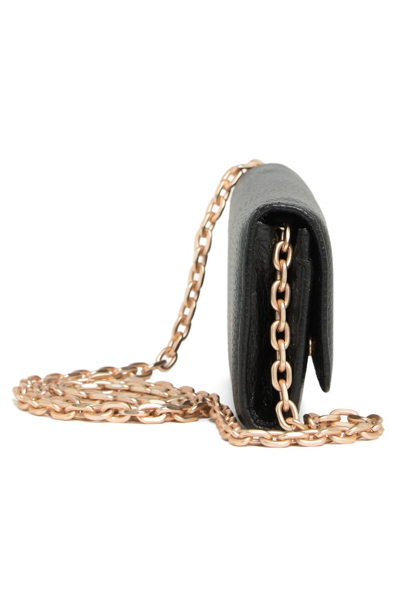 VALENTINO BY MARIO VALENTINO Juniper Dollaro Leather Crossbody Bag, Alternate, color, 